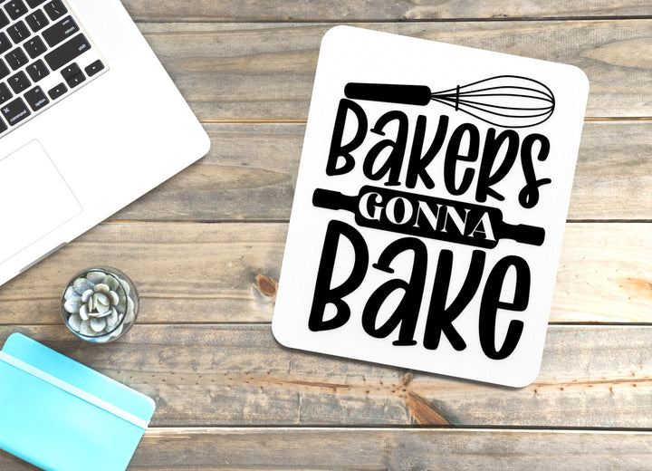 Bold 3D Printed Bakers Gonna Bake Sign Wall Art Durable PLA Sign For Restaurants
