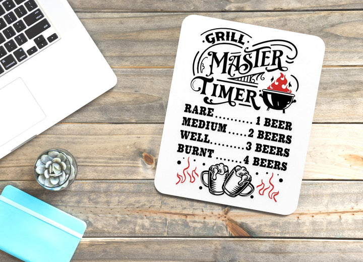 Master Timer Sign – BBQ Humor for Home and Outdoor