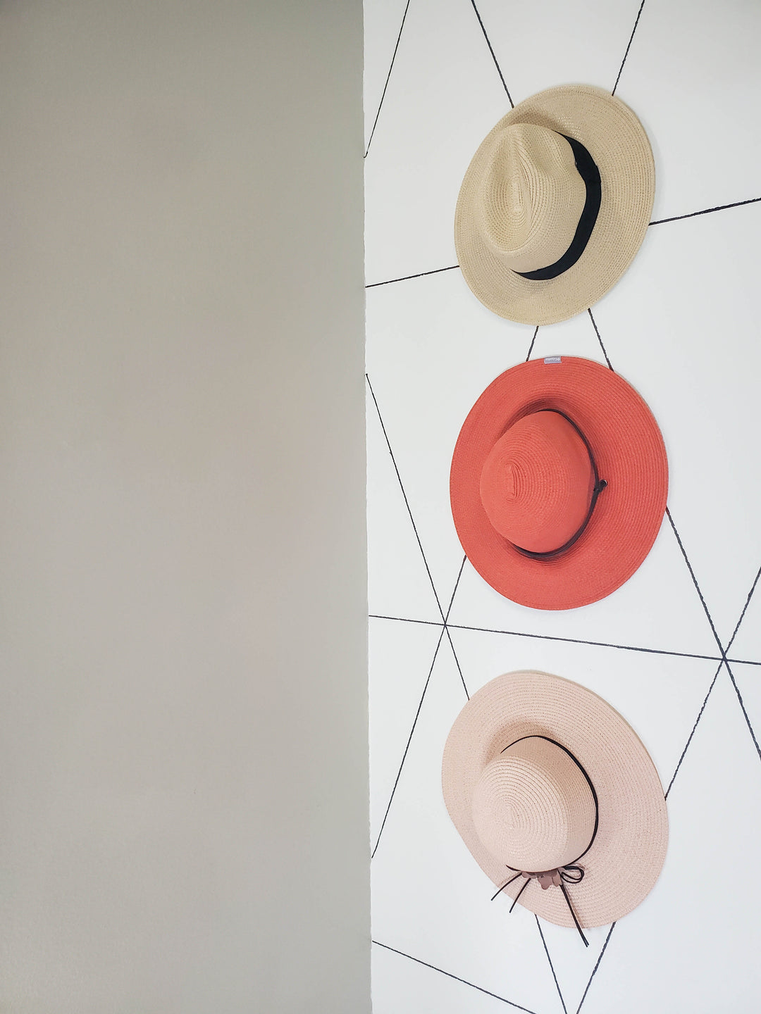 Hat Hangers | Hidden, Minimalist Rack to Organize Hats of all Types