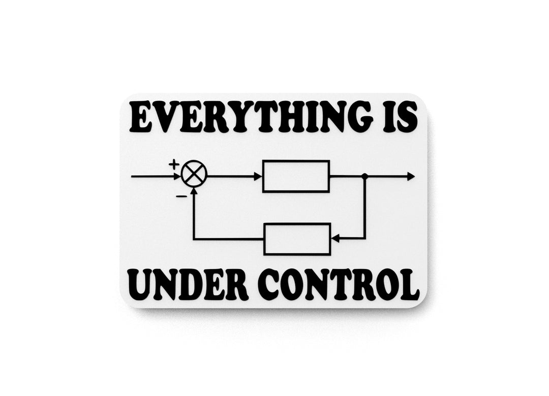 
  
  Everything Is Under Control | Funny sign For Home or Office
  
