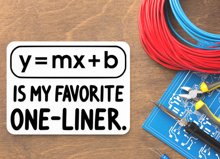 Is My Favorite One Liner | Funny sign For Home or Office