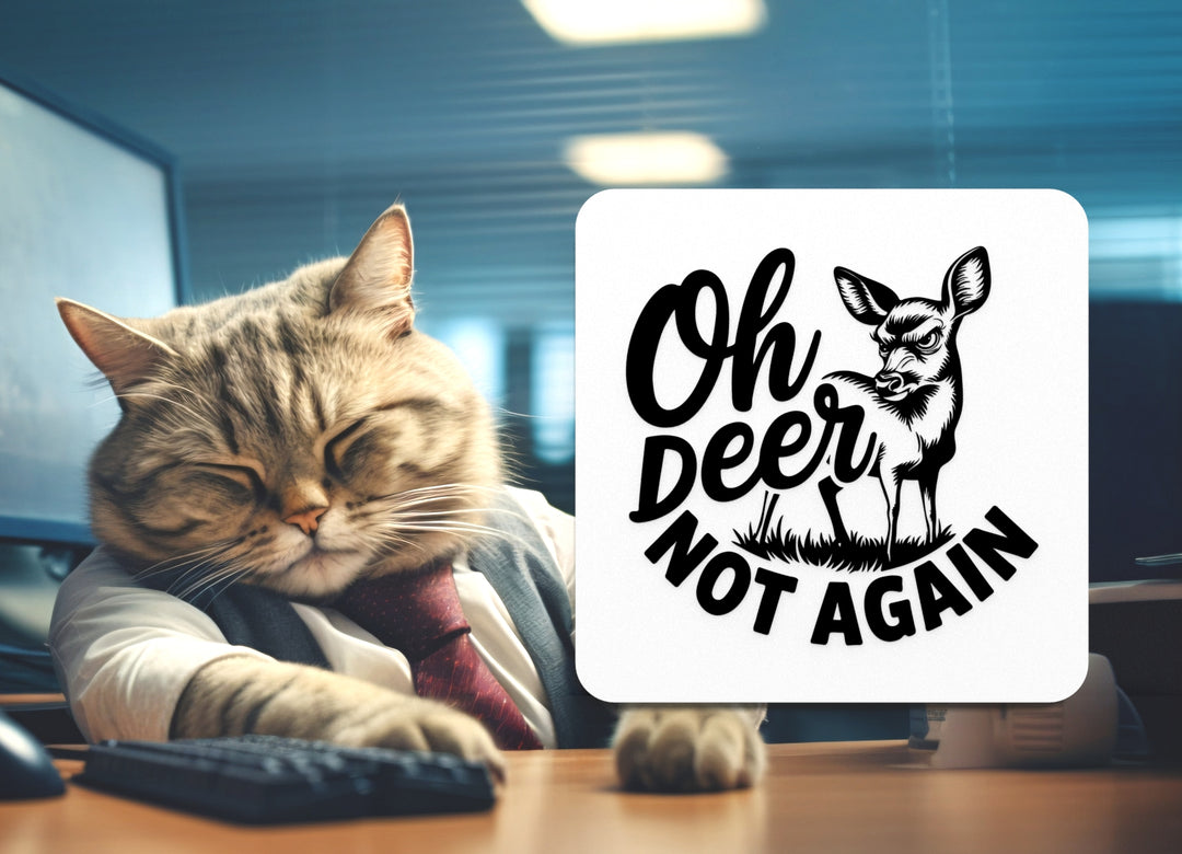 Oh Dear Not Again | Funny sign For Home or Office