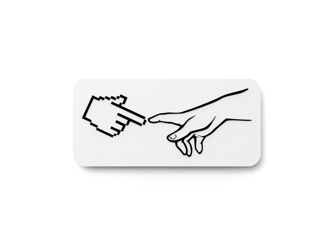 
  
  Touch | Funny sign For Home or Office
  
