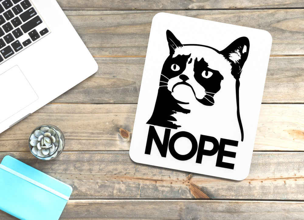 
  
  Nope | Funny sign For Home or Office
  
