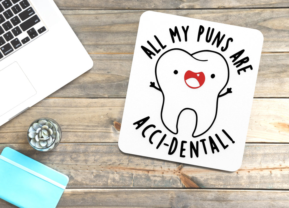 
  
  All My Puns Are Accidental | Funny sign For Home or Office
  
