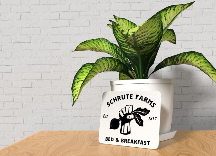 Schrute Farms Bed & Breakfast | Funny sign For Home or Office
