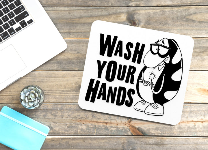 Wash Your Hands | Funny Sign for Bathroom, Kitchen, or Office