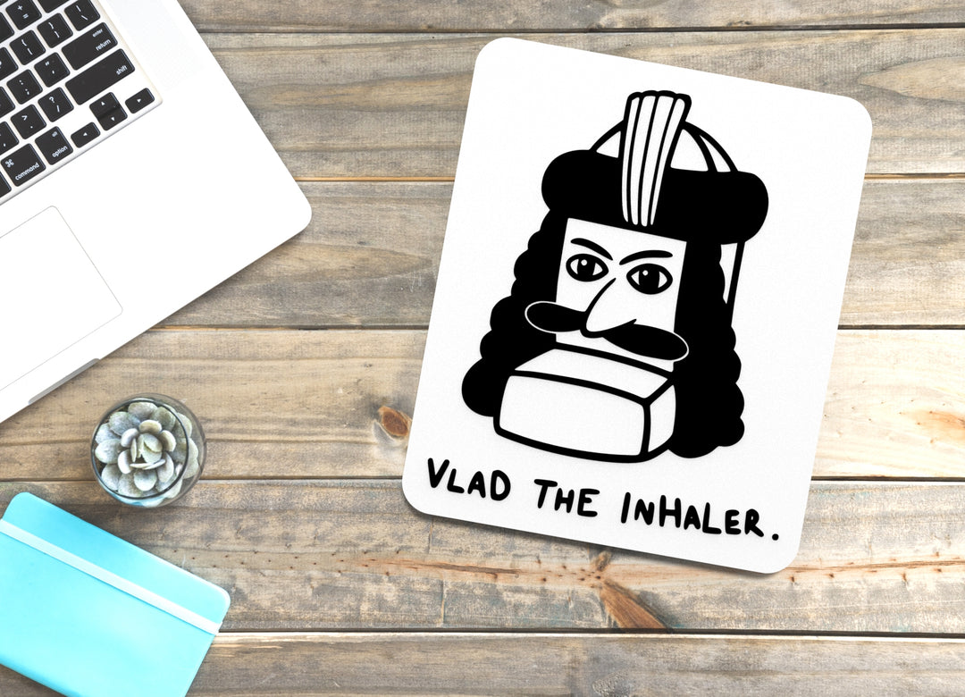 Vlad The Inhaler | Funny Sign for Home or Office