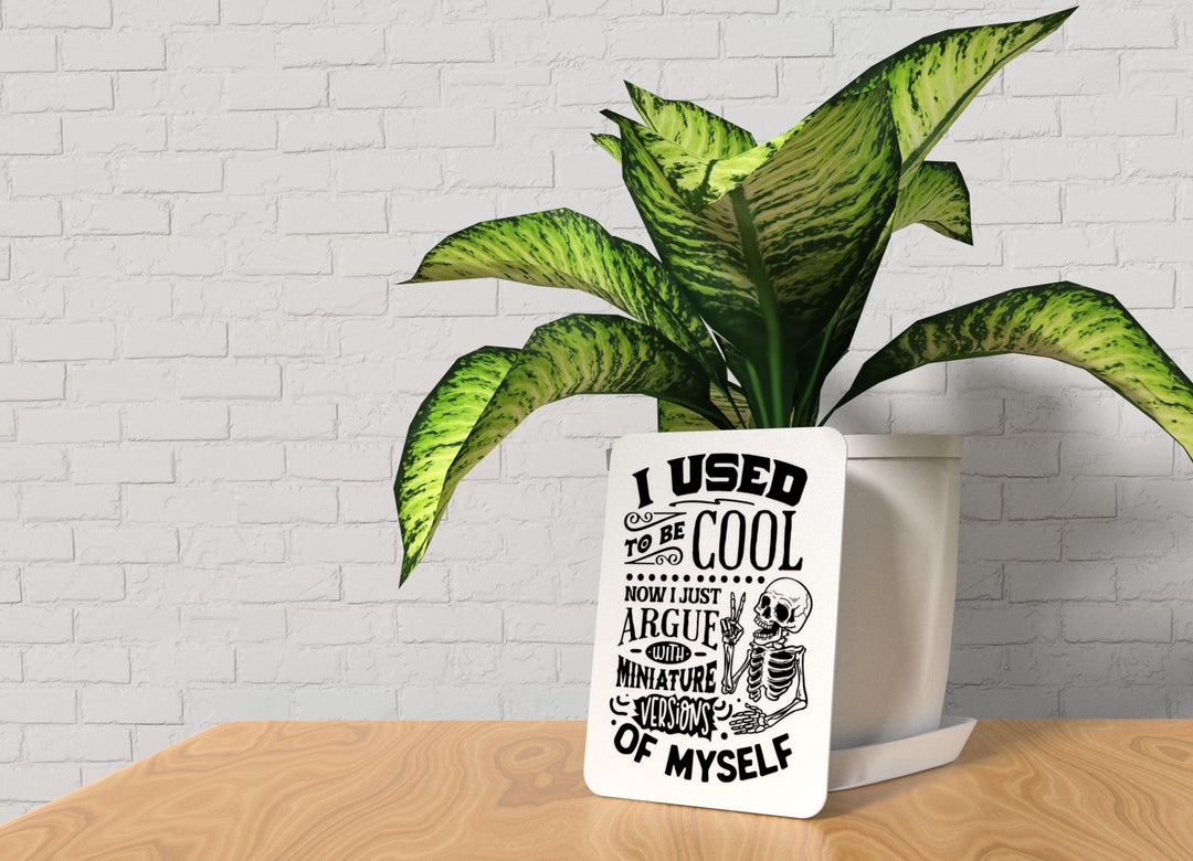 Bold 3D Printed Cool Myself Sign Wall Art – Durable PLA Sign for Gym, Office