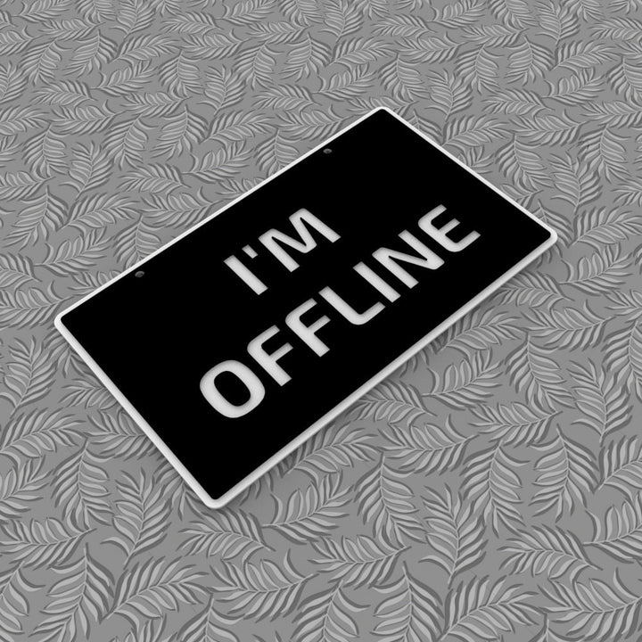 Funny Sign | I'm Offline