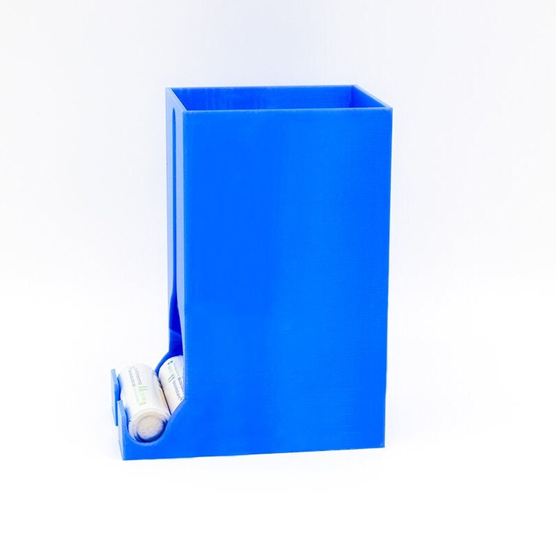 Battery Dispenser Box Tower Holder for AA or AAA Size Batteries