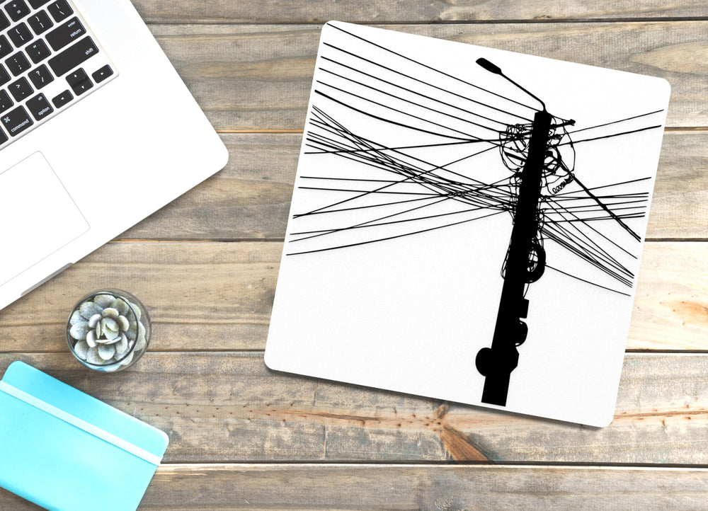 
  
  Electric Pole | Funny sign For Home or Office
  
