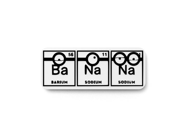 Barium Sodium | Funny Sign for Home or Office