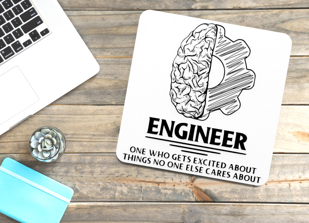 
  
  Engineer One Who Gets Excited About Things | Funny sign For Home or Office
  
