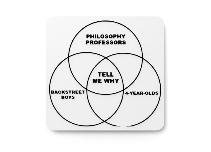 Philosophy Professors Tell Me Why Backstreet Boys | Funny Sign for Home & Office