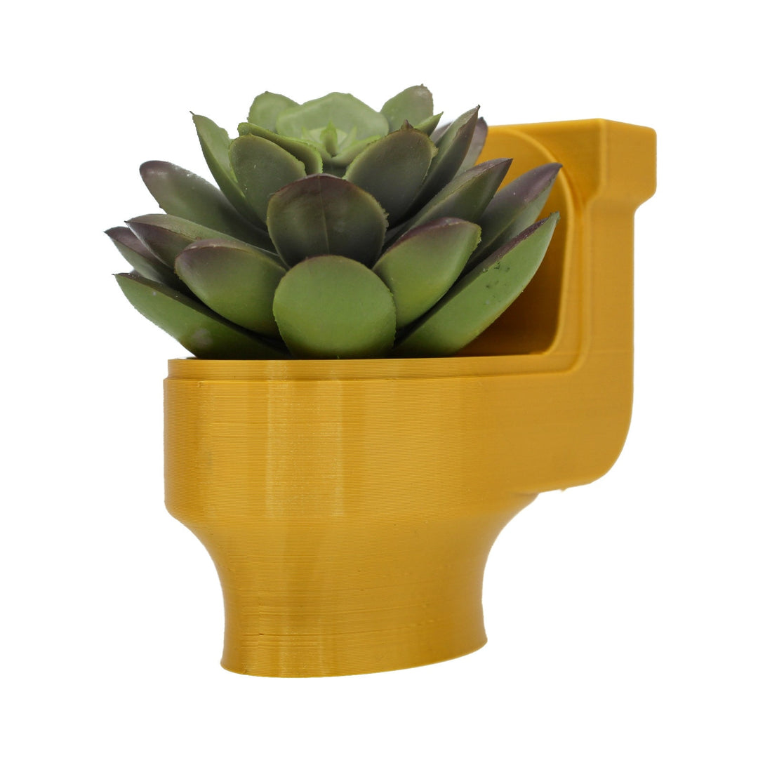 Toilet Succulent Planter | The Pot Pot | The Golden Throne