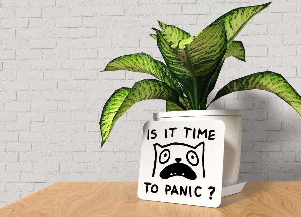 
  
  Panic Mode On | Funny Sign for Home or Work Decor
  

