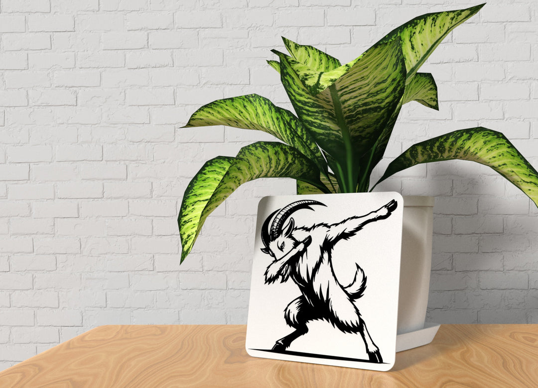 Dance Goat | Funny sign For Home or Office