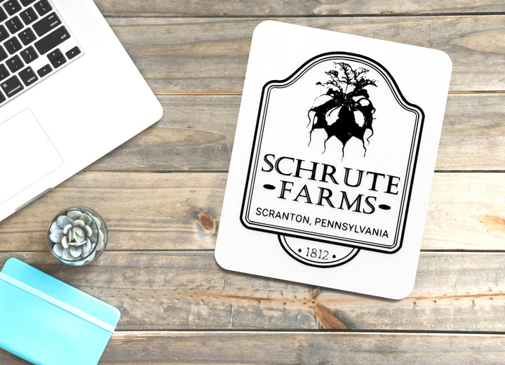 Schrute Farms Scrantion, Pennsylvania 1812 | Funny Sign for Home or Office