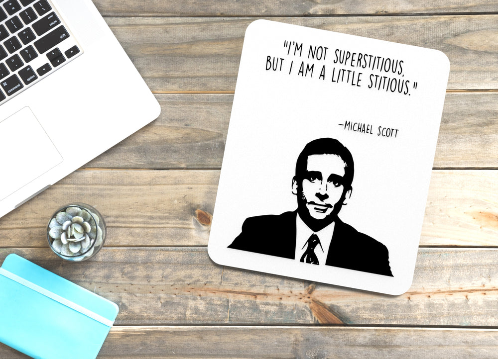 
  
  I'M Not Superstitious But I Am A Little Stitious | Funny Sign for Home or Office
  
