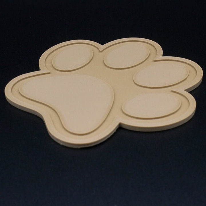 Paw Coaster Dog Cat Footprint