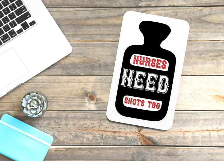 Shots Before Shifts | Funny Sign for Home or Office
