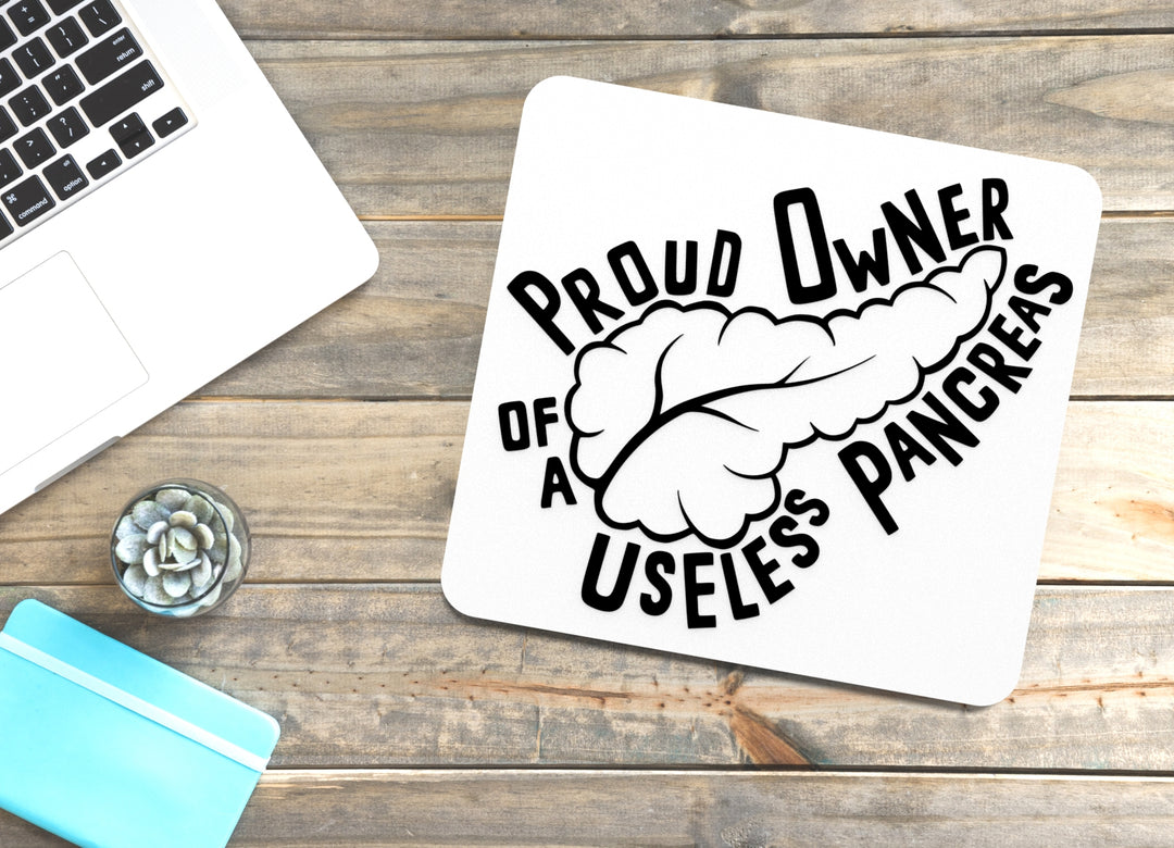 Proud Owner Of A Useless Pancreas | Funny Sign for Home or Office