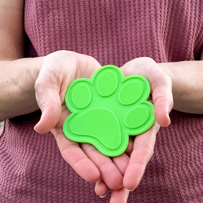 Paw Coaster Dog Cat Footprint