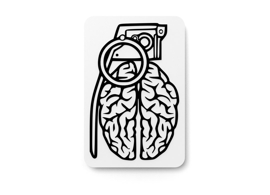 
  
  Grenade | Funny sign For Home or Office
  
