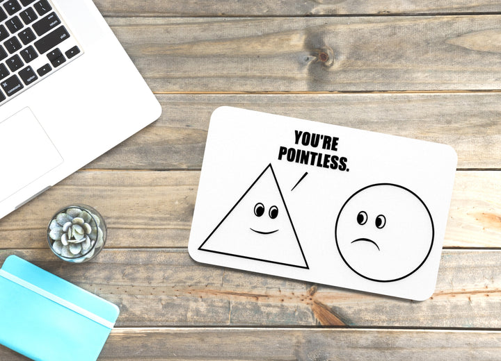 You're Pointless | Funny Sign for Home or Office