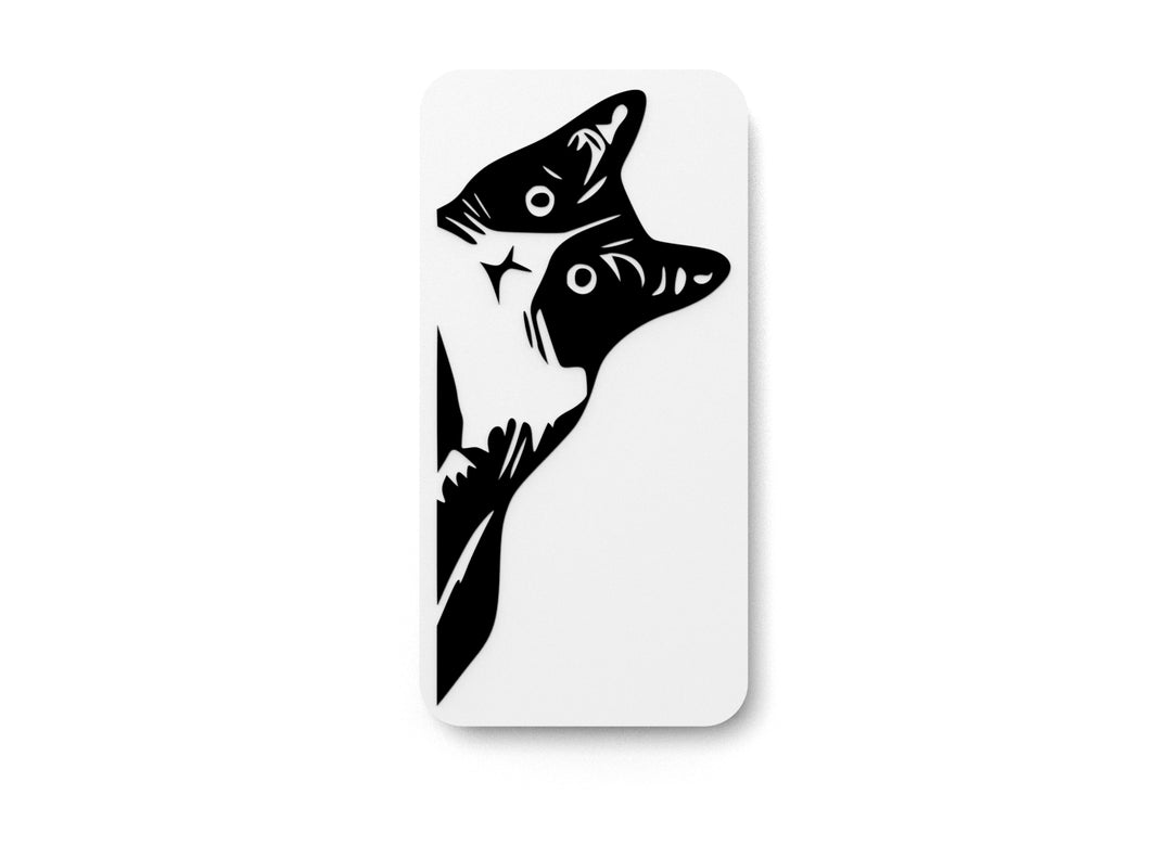 
  
  Black Cat | Funny sign For Home or Office
  
