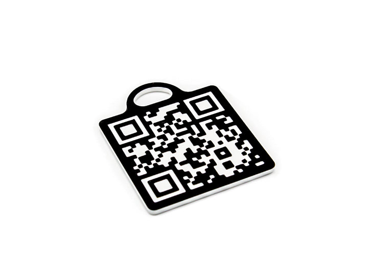 QR Code Keychain – Portable QR Display Keyring for Business & Personal Use