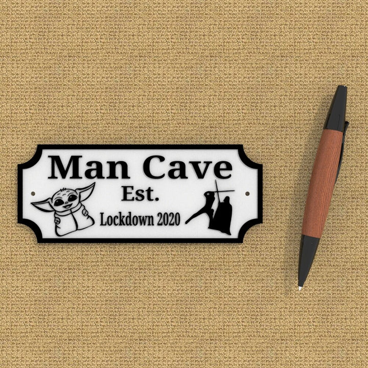 Sign | Man Cave Est. Lockdown 2020