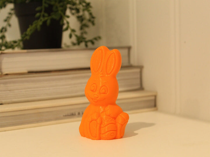 Chocolate Bunny Figure Desktop Companion or Home Accent