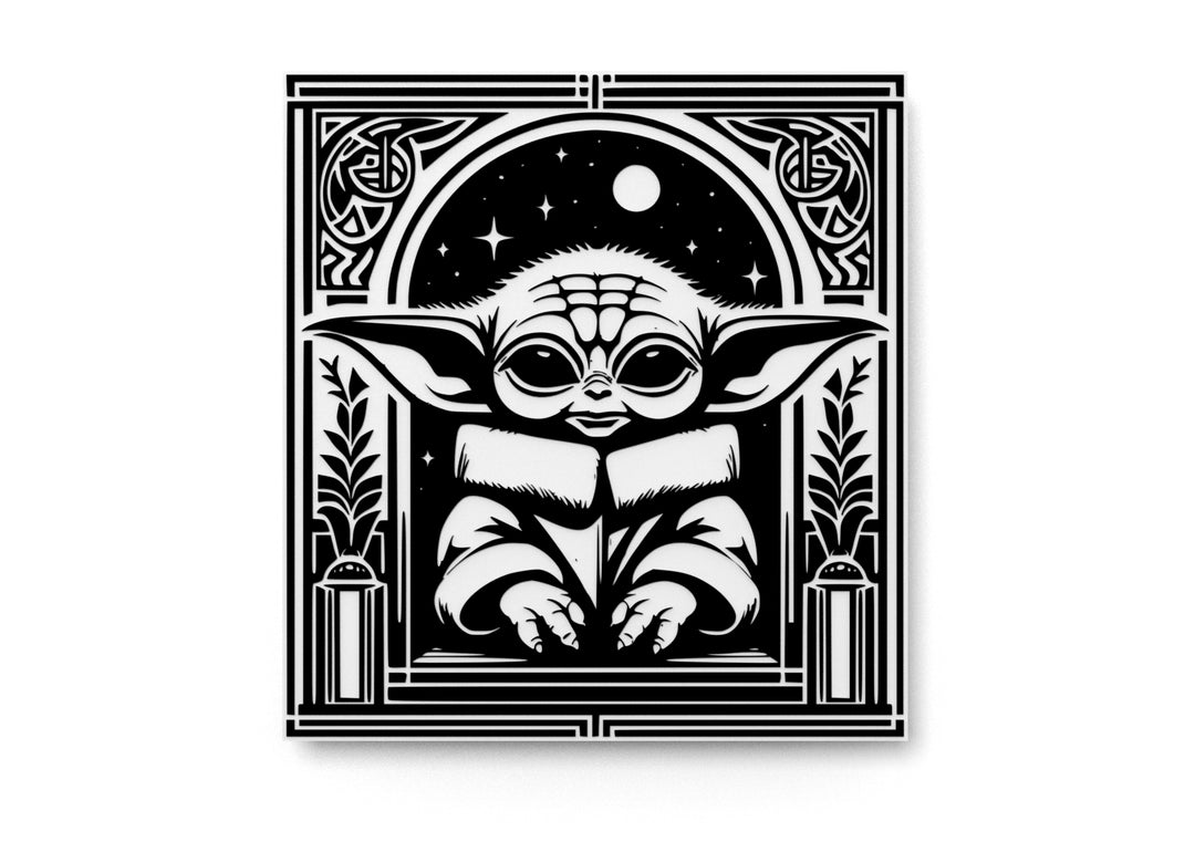 
  
  Mandelorin | Funny sign For Home or Office
  
