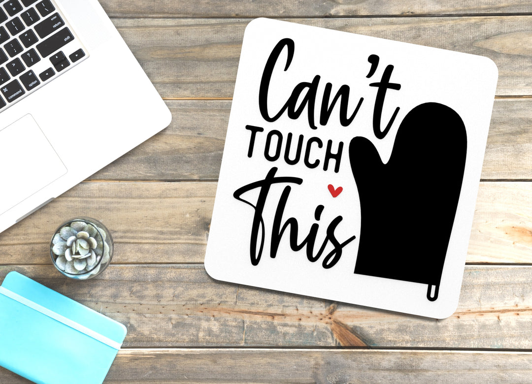 Bold 3D Printed Can't Touch This Sign Wall Art Durable PLA Sign For Restaurants