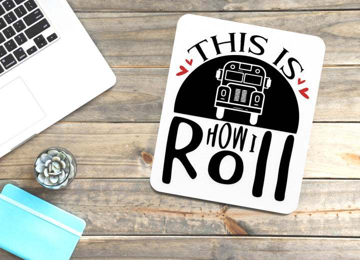 Bold 3D Printed How I Roll Sign Wall Art – Durable PLA Sign for Office or Home