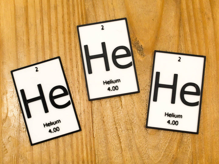 HeHeHe | Periodic Table of Elements Wall, Desk or Shelf Sign