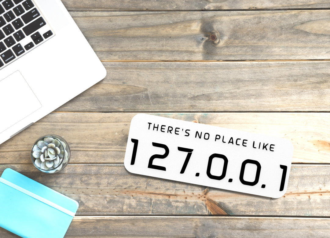 There's No Space Like | Funny sign For Home or Office