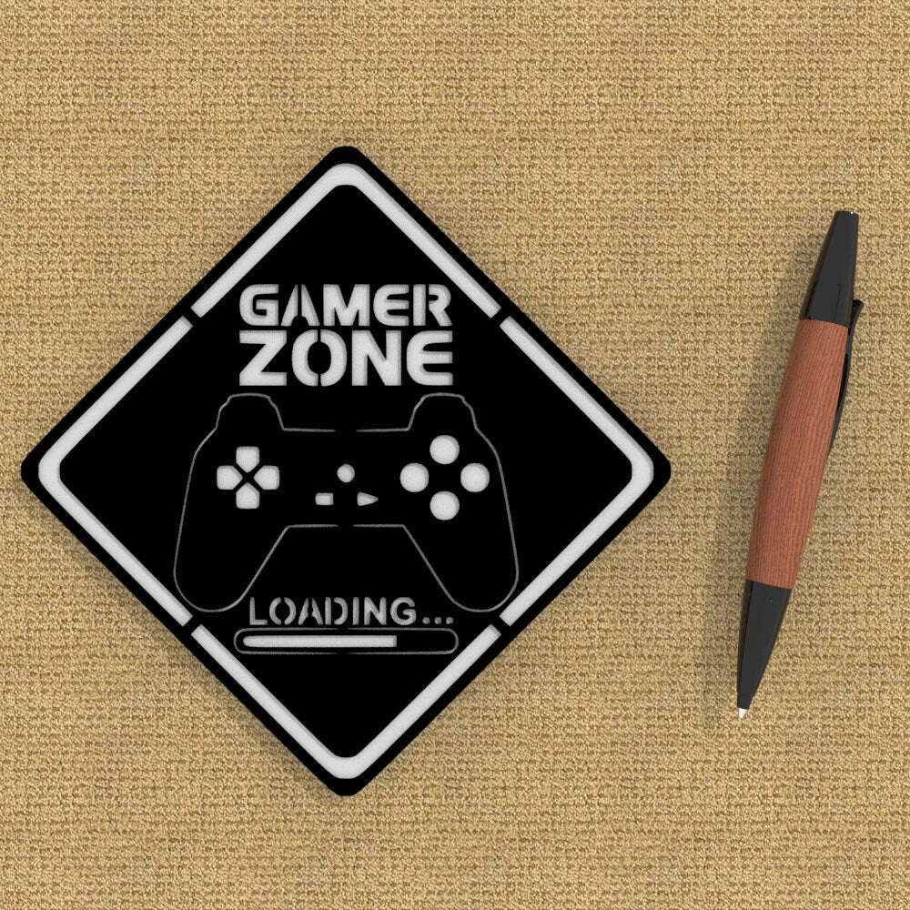 Gamer Zone | Gamer Sign | Game enthusiasts