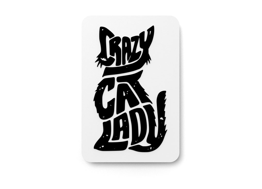 
  
  Crazy Cat Lady | Funny sign For Home or Office
  
