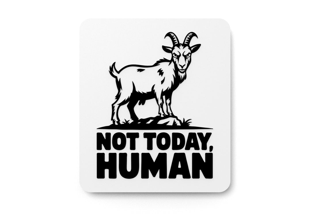 
  
  Not Today Human | Funny sign For Home or Office
  
