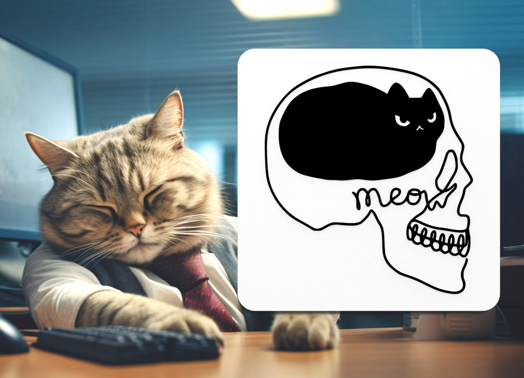 Angry Cat | Funny sign For Home or Office