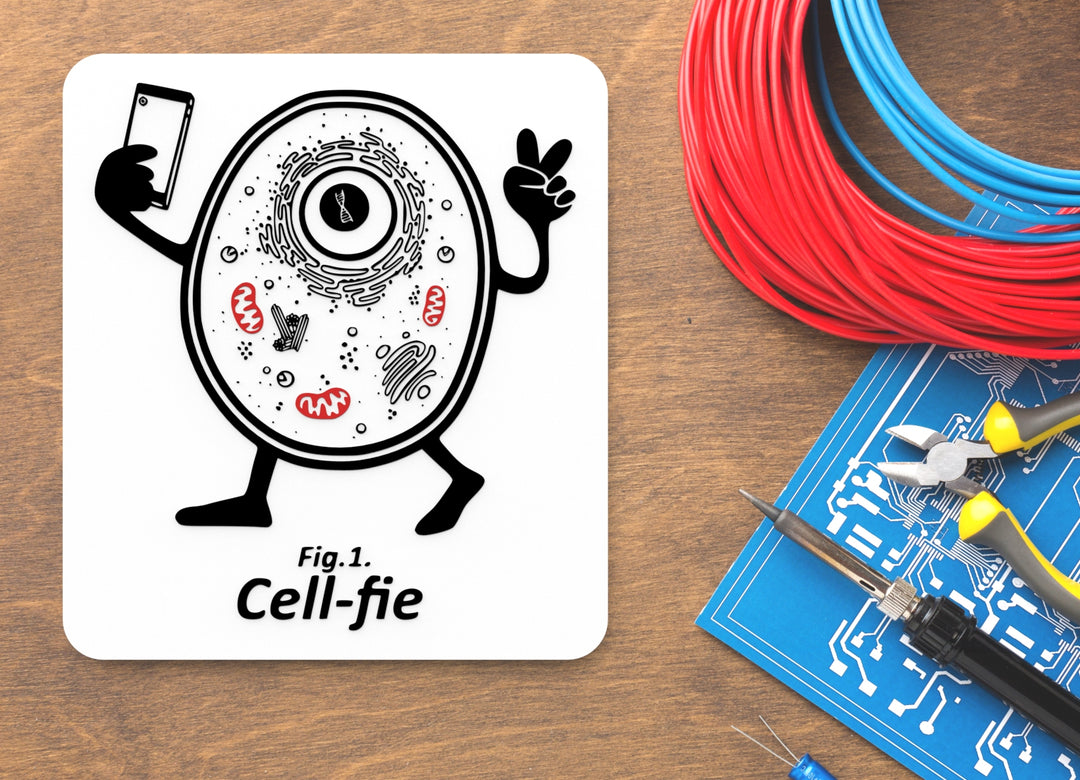 Cell Fie | Funny Sign for Home or Office