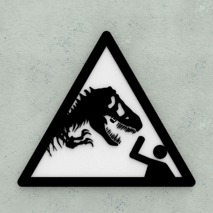 Funny Sign | Jurassic Park Style