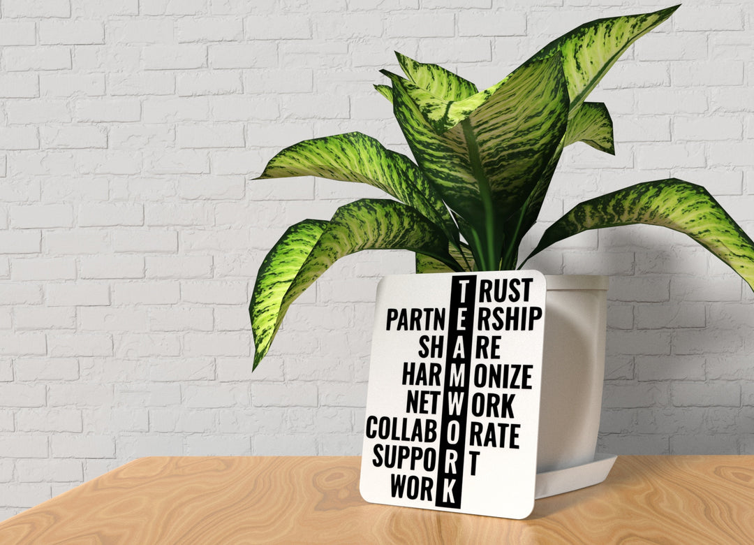 Trust Partnership Share Harmonize Network Collaborate | Funny sign Home & Office
