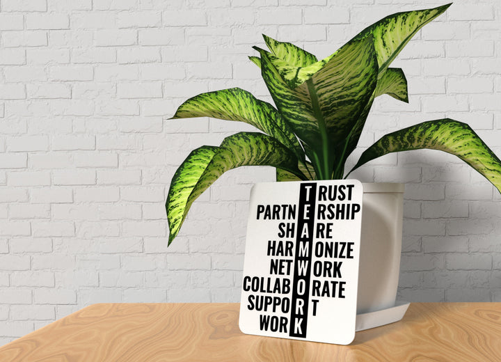 Trust Partnership Share Harmonize Network Collaborate | Funny sign Home & Office