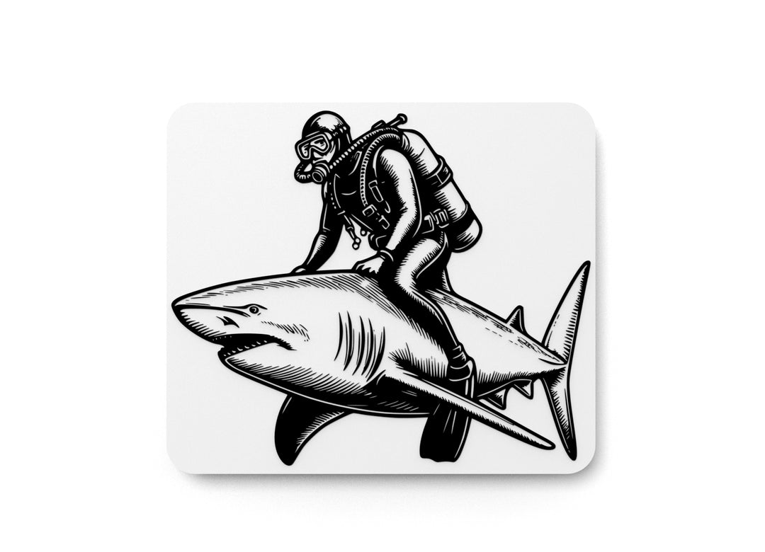 
  
  Shark Diver | Funny sign For Home or Office
  
