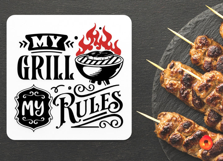 MyGrill Funny BBQ Sign Home/Office Wall Decor