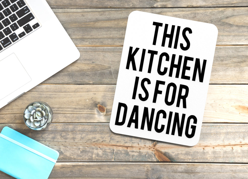 
  
  3D Printed This Kitchen Dancing Sign Wall Art – Durable PLA Sign For Restaurants
  
